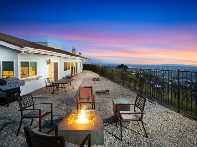 Outdoor Seating area and Firepit