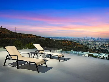 Outdoor Seating area and view