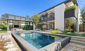 Outdoor Pool and House Profile