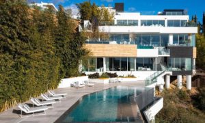 Outdoor Pool and Seating Area