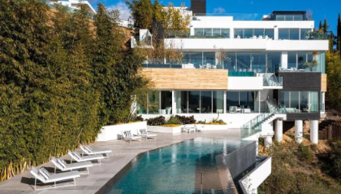 Outdoor Pool and Seating Area