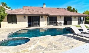 Outdoor Pool and seating area