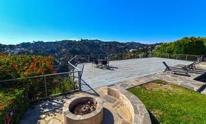 Outdoor Seating area and Firepit