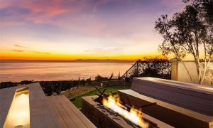 Outdoor Seating area and Firepit