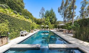 Outdoor pool and Seating area