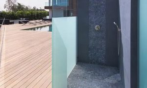 Outdoor shower