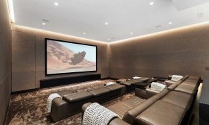 Theater room