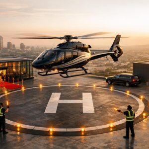 Helicopter Transfers for VIP Guests at Launch Events