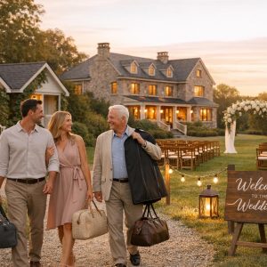 Benefits of On-Site Lodging for Estate Weddings