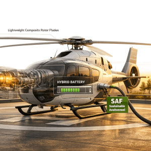 How Helicopter Companies Reduce Emissions