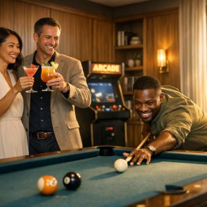 How Game Rooms Elevate Luxury Stays