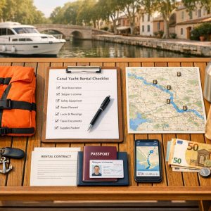 Checklist for Renting Canal Yachts in Europe