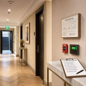 Fire Evacuation Checklist for Luxury Rentals